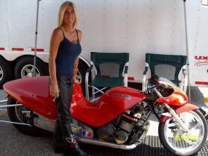 Kim Morrell, ADRL, Pro Extreme, Motorcycle, Dracg Racing, Female Racer, Women, Motorsports