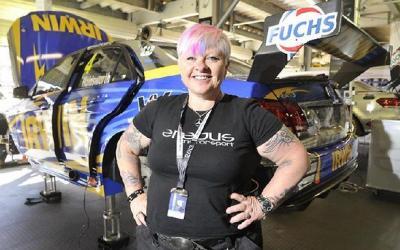 First Woman Owned Team Entered V8 Supercars Championships at the Clipsal 500