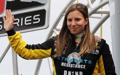 Simona De Silvestro Helps Young Drivers Pursue Dreams of Becoming a Race Car Driver