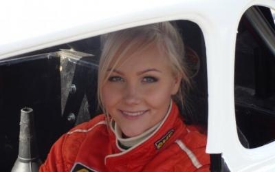 The First Female Race Car Driver in the Scandinavian Touring Car Championship in 15 Years