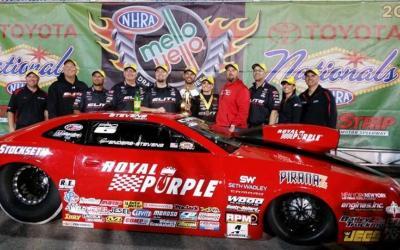 NHRA Erica Enders-Stevens First Female Pro Stock World Champion