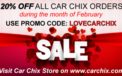 20% Off Car Chix Orders During Month of February