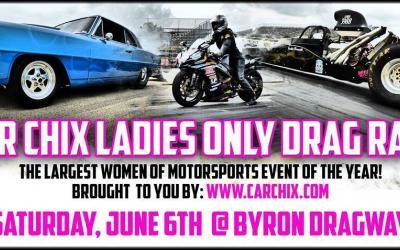 Ladies Only Drag Race at Byron Dragway – June 6th