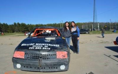The Dirt Track Racing Sisters