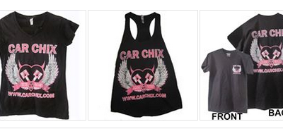 Car Chix 2015 Tees, V-Necks & Tanks