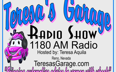 Car Chix LIVE on Teresa’s Garage Radio Show – Tuesday, November 24th!