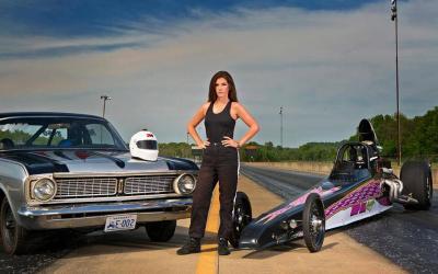 Car Chix Competing in OSCA North vs South Race at Beech Bend Raceway