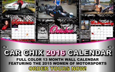 2016 Car Chix Calendars Available NOW!