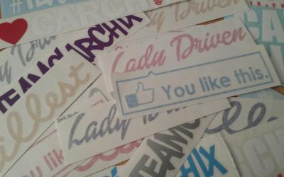 New Decals Added to Car Chix Store