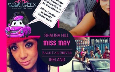 Car Chick: Shauna Hill from Ireland LIVE on Teresa’s Garage Radio Show Tuesday!
