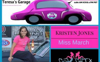 Car Chick: Kristen Jones LIVE on Teresa's Garage Radio Show Tuesday!