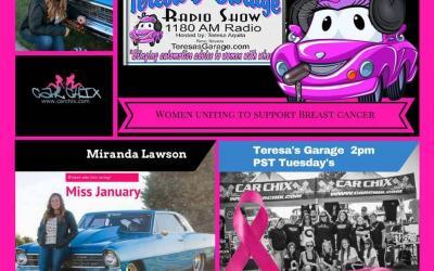 Car Chick: Miranda Lawson Joins us LIVE on Teresa’s Garage Radio Show Tuesday!