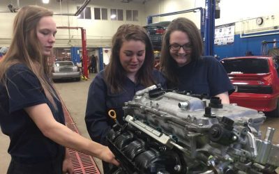 Meet the First All-Female Automotive Team from Butler Tech