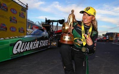 NHRA Driver Leah Pritchett to Join Don Schumacher Racing?