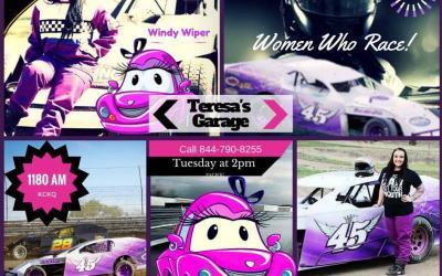 Female Racer Tiana Berkeley Joins Us LIVE Today on Teresa's Garage Radio Show