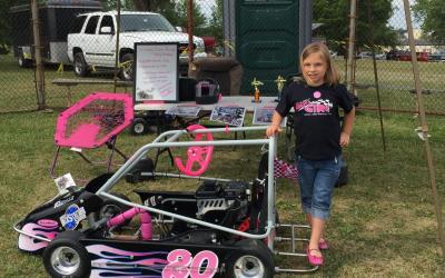 Seven Year Old Go Kart Racer Moving Up in the Ranks