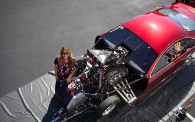 Dina Parise Racing Brake-Fest Appearance