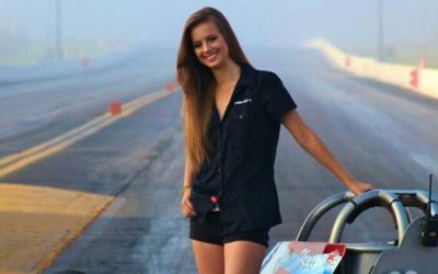 Jet Dragster Driver, Kat Moller Renews with Larsen Motorsports for 2017