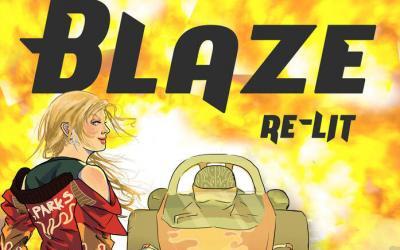 Larsen Motorsports Unveils BLAZE Comic Book