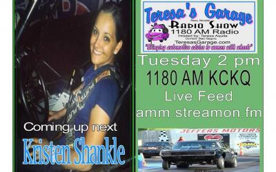 Car Chick: Kristen Jones Featured on Teresa’s Garage Radio Show Tuesday!