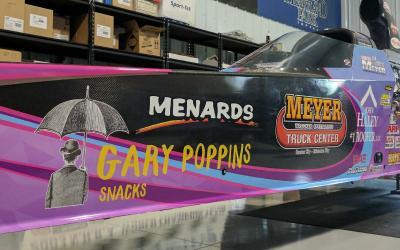 Gary Poppins Snacks to Sponsor NHRA Top Alcohol Dragster Racer Megan Meyer at Brainerd