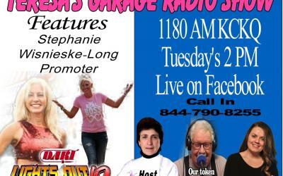 Stephanie Wisnieske-Long Featured Guest on Teresa's Garage Radio Show February 12th