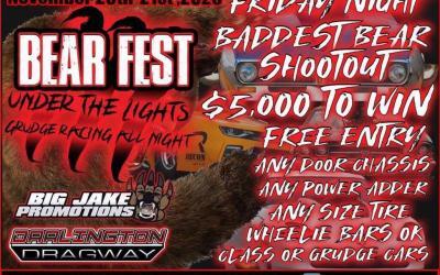 Car Chix at Bear Fest November 20th – 21st