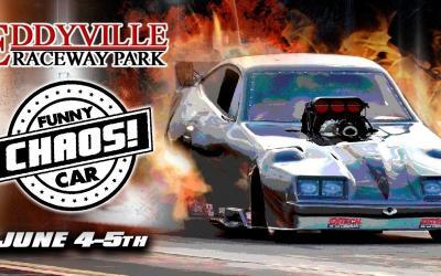Car Chix at Funny Car Chaos! at Eddyville Raceway Park this Weekend!