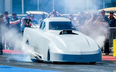 Randy Meyer Forging Ahead with A/Fuel Funny Car Despite Challenges at Funny Car Chaos Classic