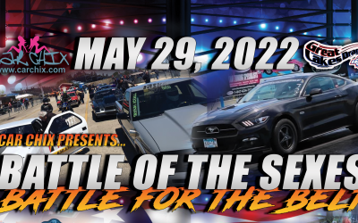 Car Chix Battle of the Sexes – Battle for the Belt Returns to Great Lakes Dragaway May 29th