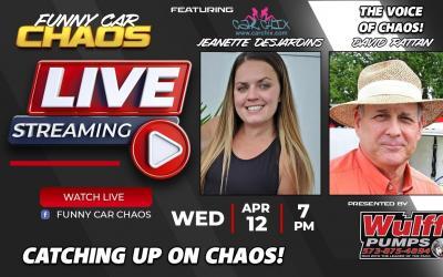 Car Chix Joins Funny Car Chaos Live!