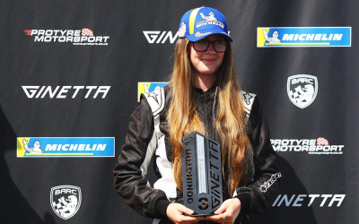 Lexie Belk claims first ever podium finish at Donington Park