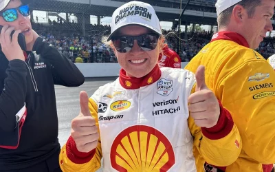 Penske’s Caitlyn Brown becomes first female crew member to win Indy 500