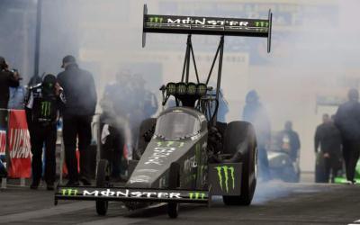 BRITTANY FORCE AND MONSTER ENERGY NARROWING IN ON VICTORY HEADING TO NORWALK