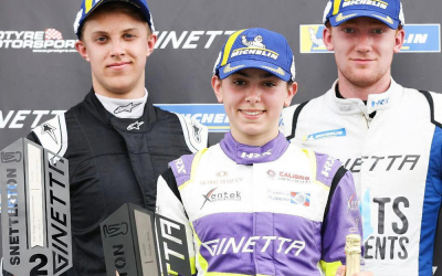 Double Ginetta GT Championship victory for Ella Lloyd at Snetterton
