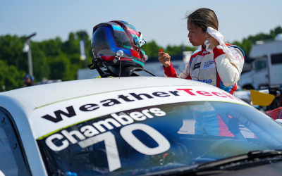 Chloe Chambers wins again in Porsche Sprint Challenge NA