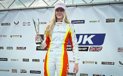 Impressive podium for Flame Airikkala at Oulton Park