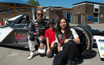 Jaguar TCS Racing surprise young fan on International Women in Engineering Day