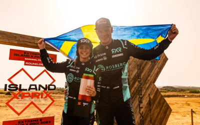 Mikaela Åhlin-Kottulinsky wins first Island XPrix in Sardinia