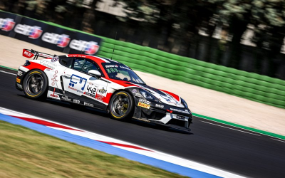 First ProAm top-5 for Taylor Hagler in GT4 Europe