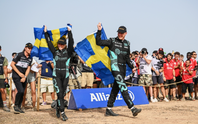 Mikaela Åhlin-Kottulinsky wins again at Island XPrix 2 in Sardinia