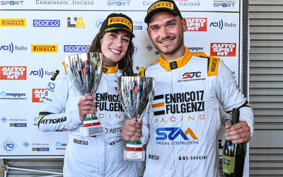 Vicky Piria secures first Italian GT victory at Mugello