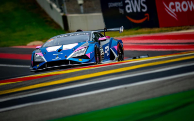 Abbie Eaton scores top-5 in Lamborghini ST Europe at Spa