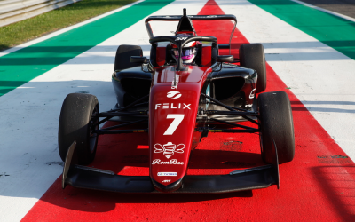 F1 Academy: Léna Bühler wins action-packed race 2 at Monza