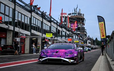 Lamborghini ST: Charlie Martin shines in qualifying and first stint in difficult Spa weekend