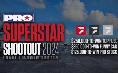 Inaugural PRO Superstar Shootout To Bring Unprecedented Excitement And Prize Money To Bradenton Motorsports Park