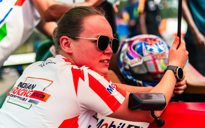 Sarah Moore claims another top-5 in Indian Racing League