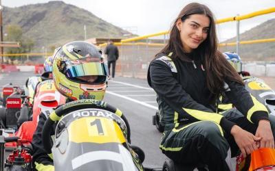 Toni Breidinger inspires next generation of female racers at Phoenix Kart Racing Association ahead of ARCA race