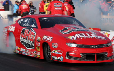 Erica Enders Reaches NHRA Winternationals Final Round Before Rain Postponement; On Track for 50th Career Win