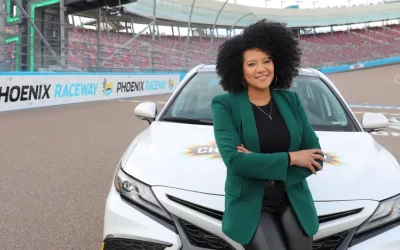 Latasha Causey shares the fast and fun for Phoenix NOW and for NASCAR’s next generation